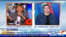 Hermana de Leopoldo López habla en NTN24 sobre la plataforma digital 'Acción por la Libertad', dedicada a los presos políticos de Venezuela