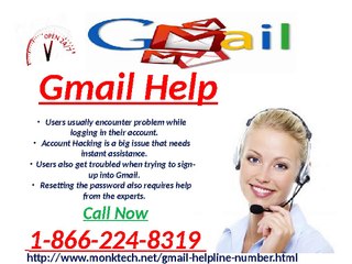 Providing Gmail Help for Years! Call 1-866-224-8319