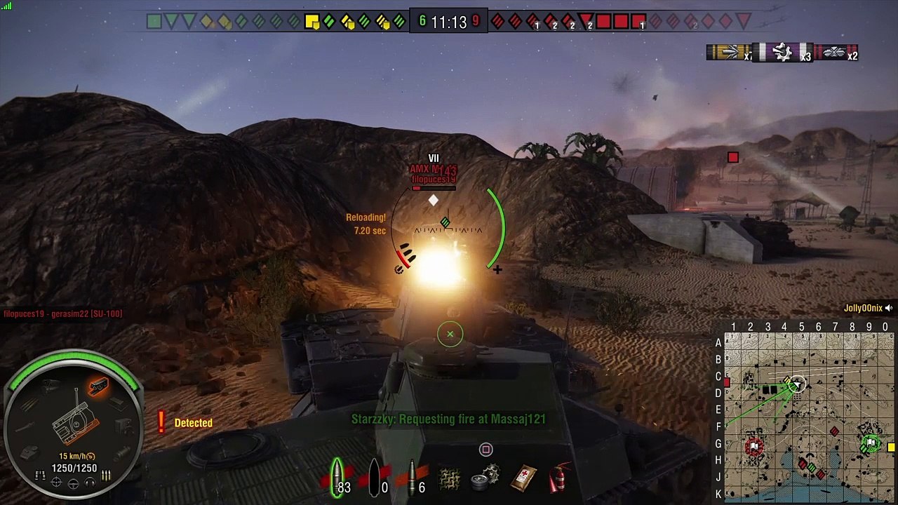 Topgun ja liuta muita mitaleita Chi-Ri tankilla
