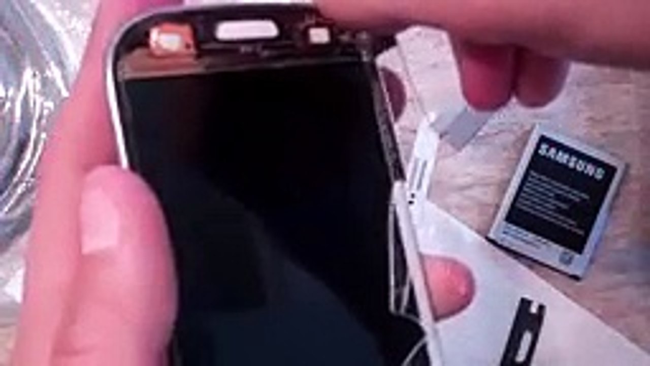 تغيير شاشة Samsung Galaxy S3