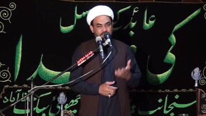 Allama Hassan Jawaad Mohsni Qoom Iran 17 Muharram 1438 ( 2016 ) Choti Behak Hafizabad