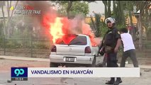 Violencia en Huaycán por presencia de supuestos traficantes de órganos