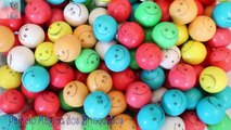Ovos Surpresa com Brinquedos Disney - Surprise Eggs Toys Candy Colors Ball Disney Cars