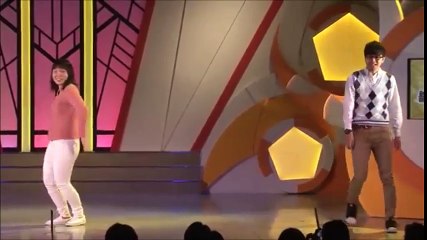 尼神インター　誠子　恋ダンス　左右反転　0.5倍速再生