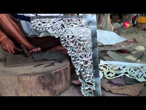 A Life of Burmese Brass Artist in Chiang Mai