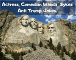 Lesbian Actress & Black Comedian Wanda Sykes Anti Trump Jokes.