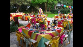 Decoraciones de la fiesta de cumpleaños para niños - Decorations birthday party for children