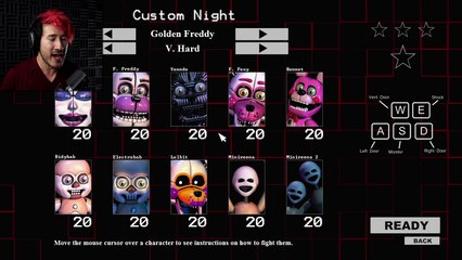 Five Nights at Freddy's: Sister Location - Custom Night - Part 1
