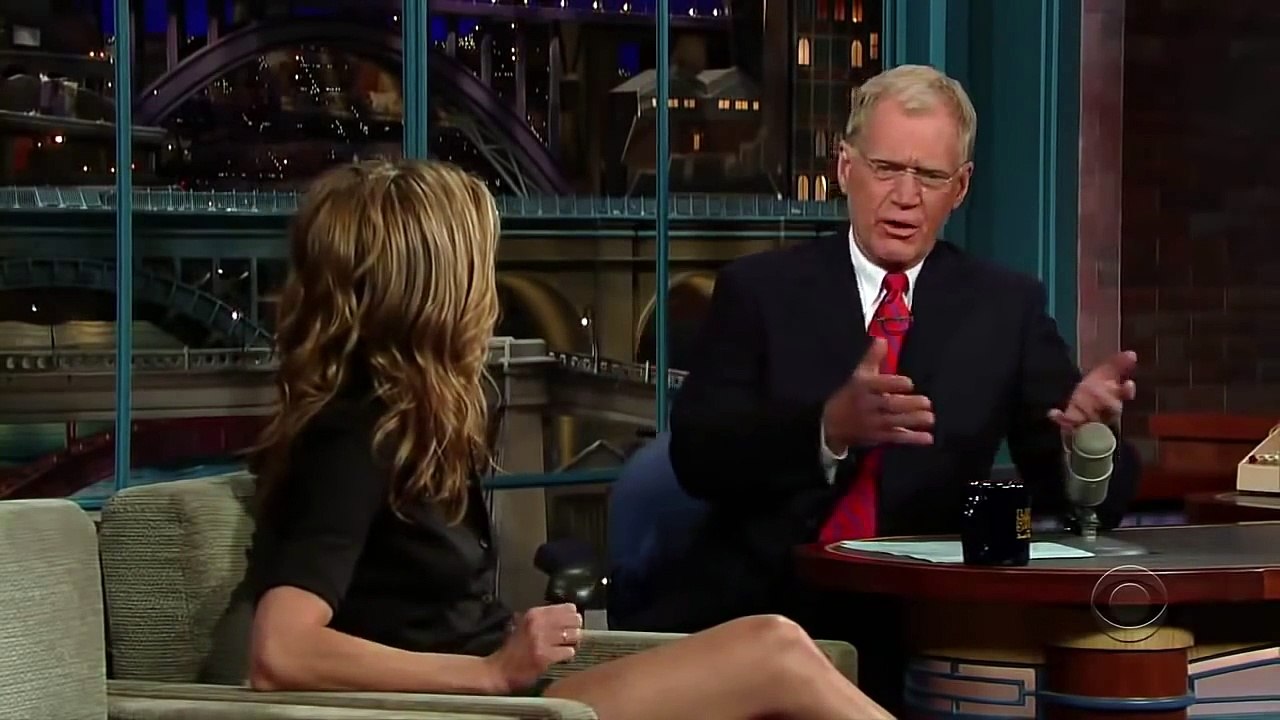 Jennifer Aniston on David Letterman 2016 Full Episode