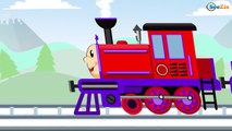 TRAINS for Children - Choo Choo Train - Colors & Shapes - Kids Trains Cartoons