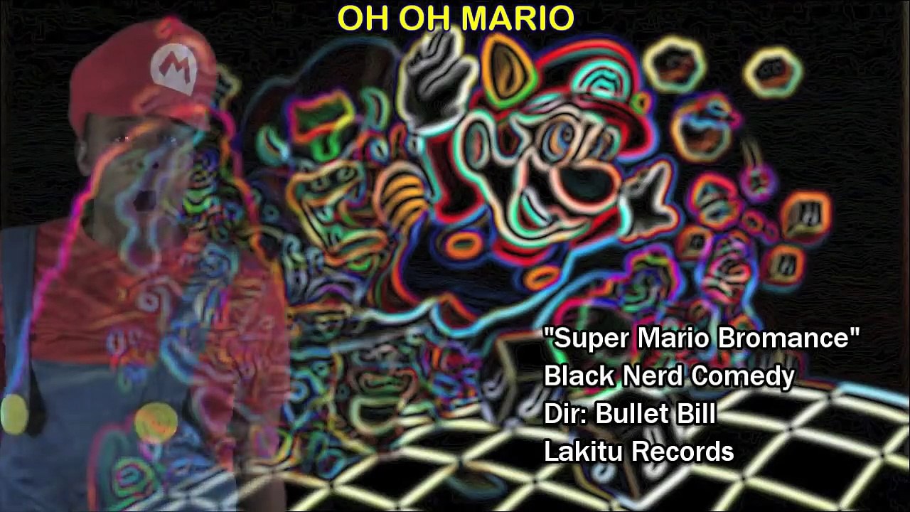 PEACH GOES GAGA! Super Mario Bromance -- Black Nerd Comedy