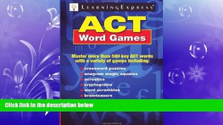 FAVORIT BOOK ACT Word Games LearningExpress LLC Editors BOOOK ONLINE