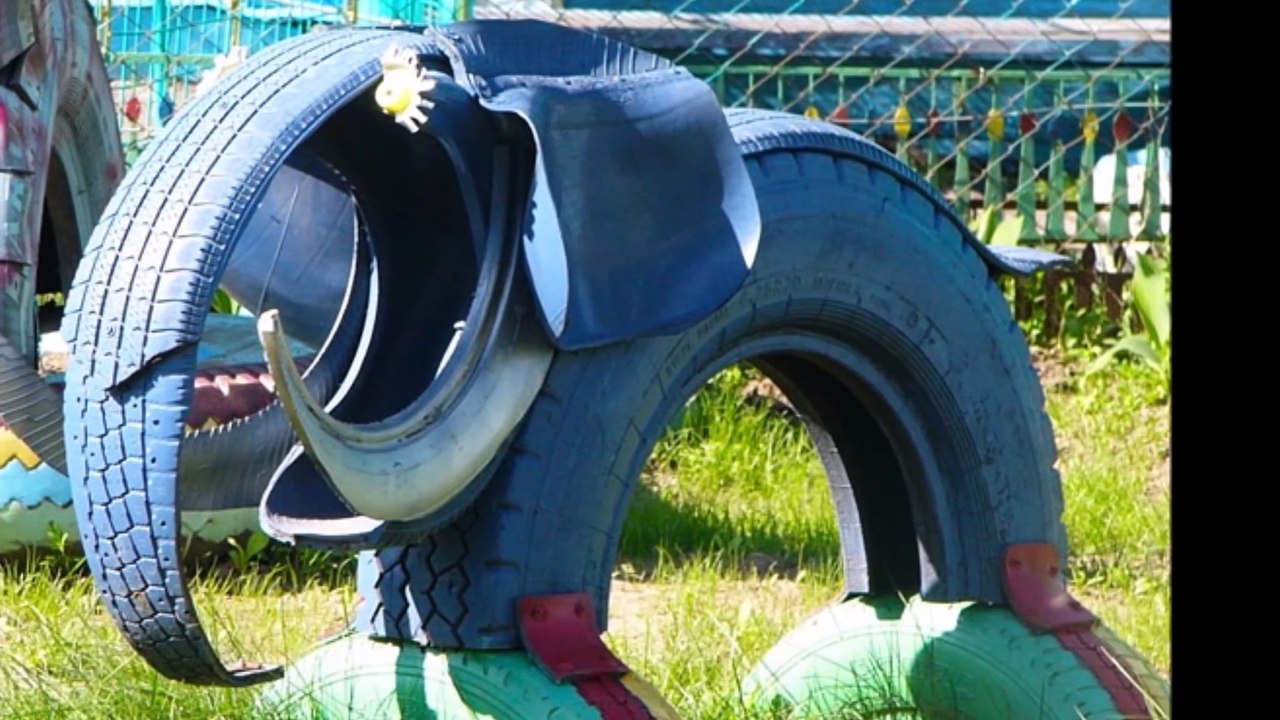 100 Awesome Ideas! USED TIRES!