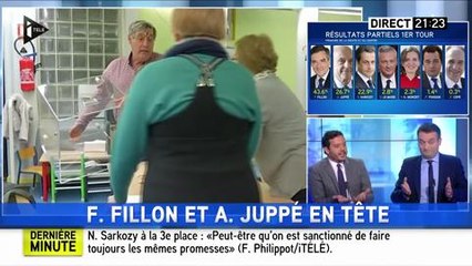 Soirée éléctorale, iTélé : Floriant Philippot confond Razzy Hammadi avec Ramzy