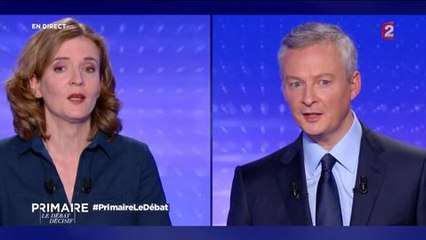 Primaire, le débat : NKM attaque Bruno Le Maire sur ses enfants