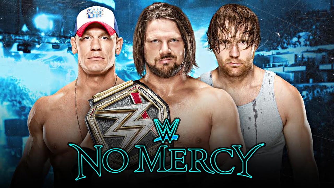 WWE Nomercy 2016 Full Show HD johan cena vs AJ Styles and dean ambrose