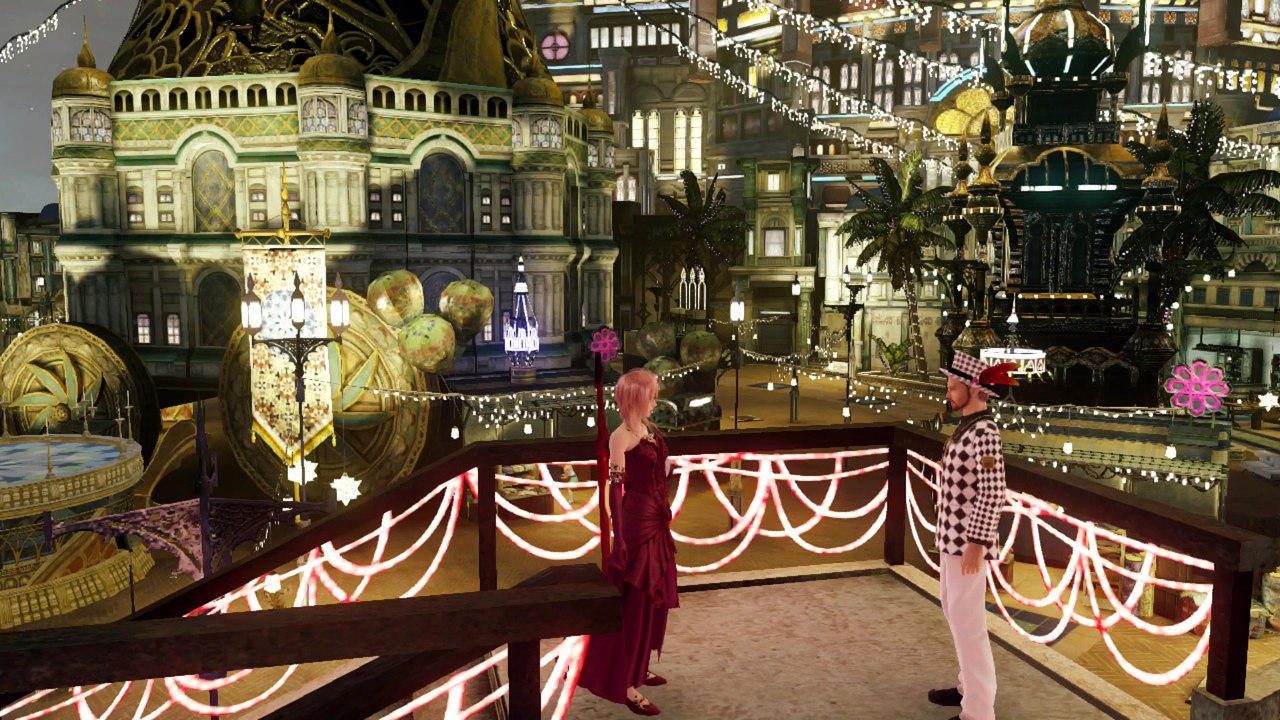 FINAL FANTASY LIGHTNING RETURNS HD HARD MODE (30) YUSNAAN PERFORMANCE CUTSCENE