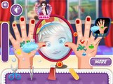 Jogos de doutor congelados - Mão do bebê Doutor - bebê Elsa - Jogos congelados