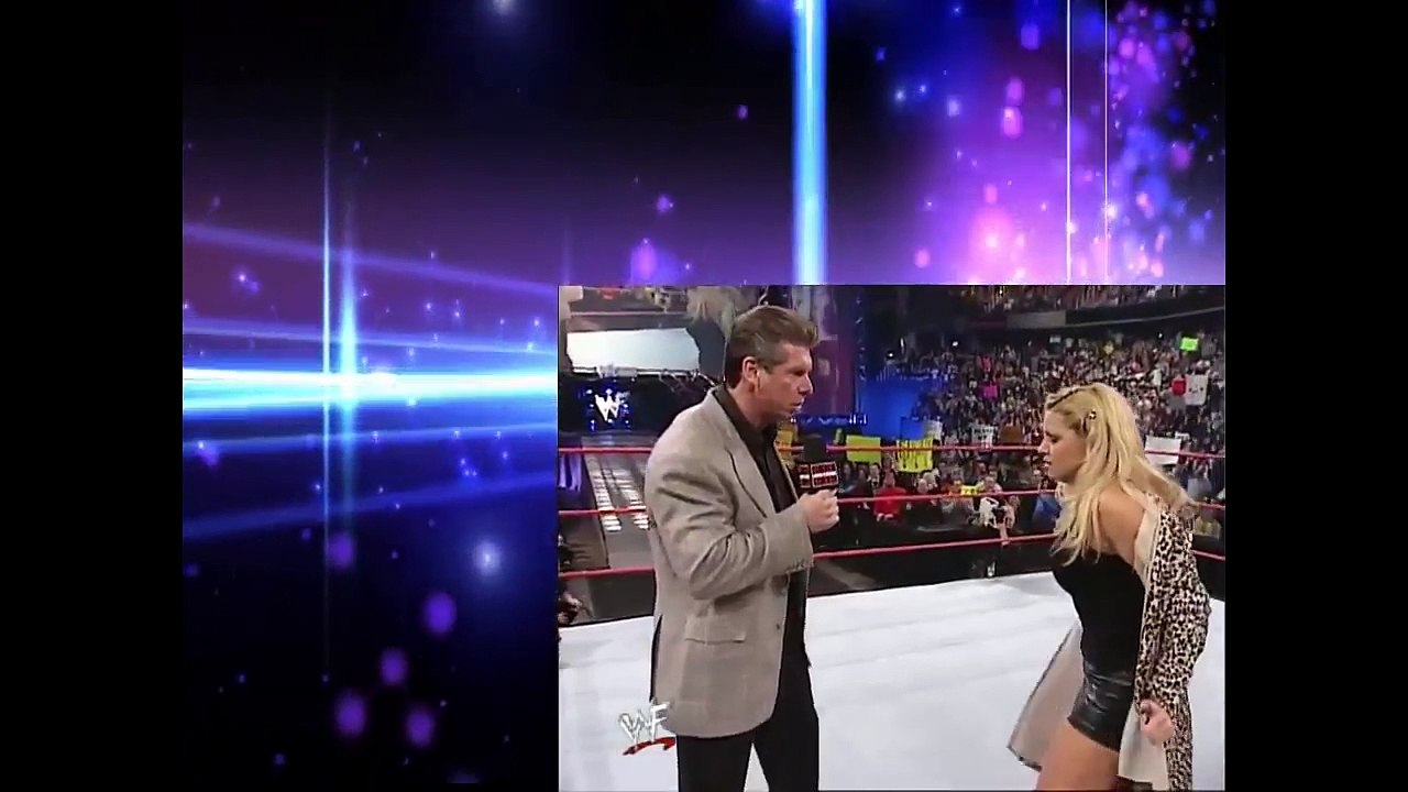 WWE Top 5 Kisses of Diva Trish Stratus The Rock, Chris Jericho