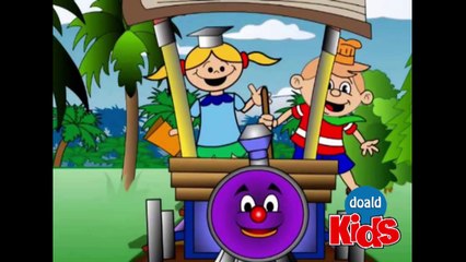 EL TREN DE LA ALEGRÍA - Música y Canciones educativas para niños