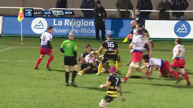 SITE OFFICIEL STADE MONTOIS RUGBY - ESSAI 2 BRETHOUS - SACA vs SMR