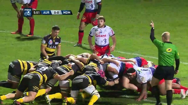 SITE OFFICIEL STADE MONTOIS RUGBY - ESSAI 1 BILLOU - SACA vs SMR