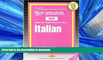 READ  ITALIAN (SAT Subject Test Series) (Passbooks) (COLLEGE BOARD SAT SUBJECT TEST SERIES