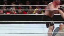 WWE Highlights - Brock Lesnar vs Bray Wyatt & Luke Harper  part 4