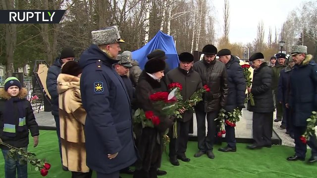 Monument to hero pilot killed in downing of Russian jet erected on one year anniversary