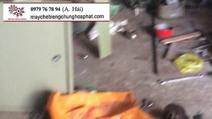 MÁY CHÀ NHÁM THÙNG 6 TẤC 2 TRỤC - Máy chế biến gỗ Hùng Hòa Phát - 0979 767 894