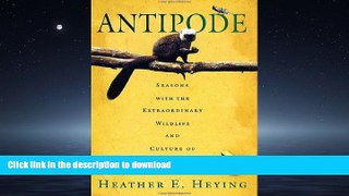 READ  Antipode: Seasons with the Extraordinary Wildlife and Culture of Madagascar  PDF ONLINE