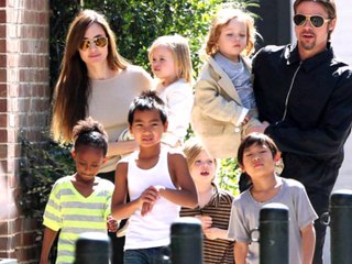 Angelina Jolie  Reportedly Giving Her  Kids ‘Anything