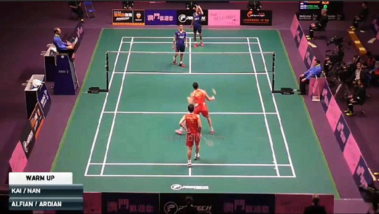 Macau Open 2016 | SF | LU Kai/ZHANG Nan - Fajar ALFIAN/Muhammad Rian ARDIANTO