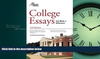 READ book College Essays that Made a Difference, 3rd Edition (College Admissions Guides) Princeton