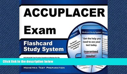 FAVORIT BOOK ACCUPLACER Exam Flashcard Study System: ACCUPLACER Test Practice Questions   Review