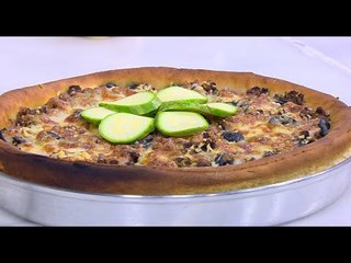 فطيرة بحشوة الكوسة | نجلاء الشرشابي