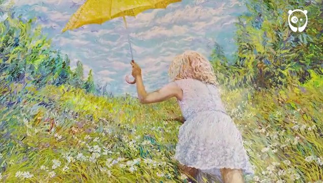 Cette artiste peint avec ses doigts et le résultat est bluffant!