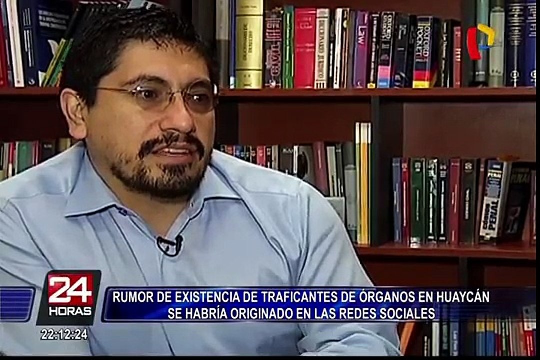 ¿Cómo se originó el rumor de los traficantes de órganos en Huaycán?