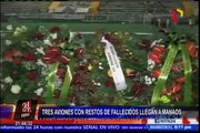 Chapecoense: aviones con restos de los fallecidos llegan a Manaos