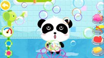 Un bébé Panda est lHeure du Bain Panda jeux Babybus Android gameplay applications de films pour enf