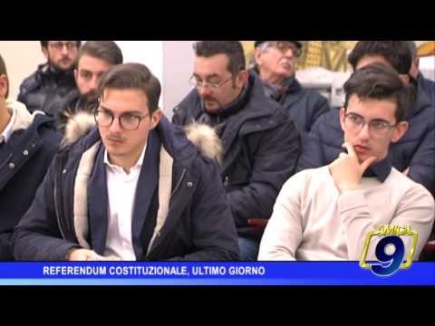 Referendum Costituzionale: ultimo giorno. Fratelli d'Italia per il No