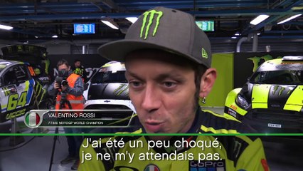 Rosberg - Rossi : "Je ne m'y attendais pas"