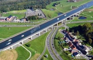 Pont-canal du Sart, Belgium