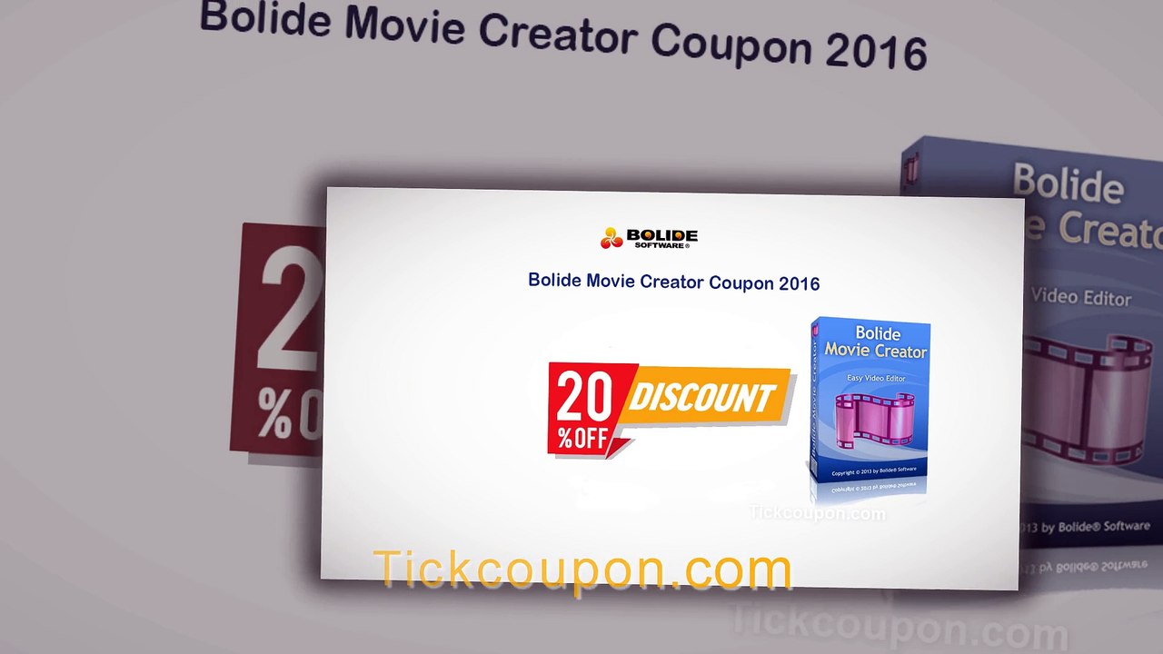 20% OFF Bolide Movie Creator Coupon Dec 2016