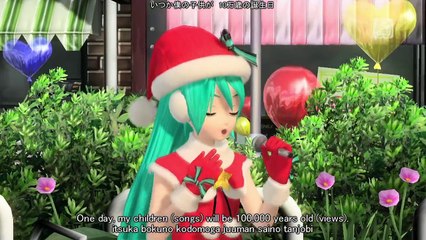 [30fps Full風] Love Words 愛言葉 -AI KOTOBA- - Hatsune Miku 初音ミク DIVA English Romaji subtitles