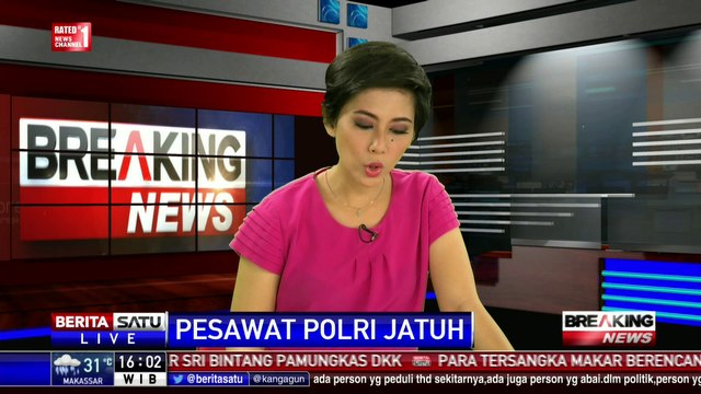 Kabasarnas: Berdasarkan Manifes Terdaftar 15 Orang di Pesawat