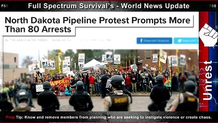 Globalist Agnda Oil Pipeline Protests AirstrikesResume Chemical Attack FSS World News Update