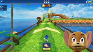 Sonic Dash With Tom and Jerry Part 4 / Cartoon Games Kids TV