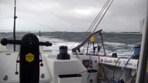 J28 : Romain Attanasio en plein front / Vendée Globe