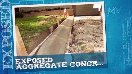Exposed Aggregate Concrete
